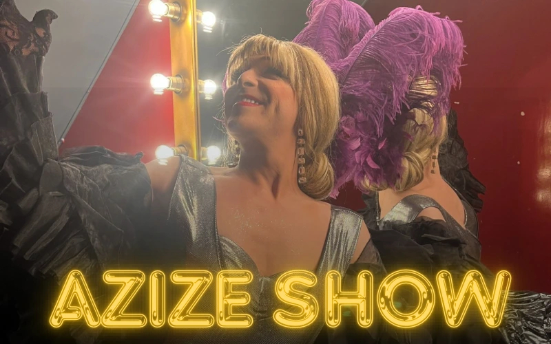 Azize Show etkinlik afişi