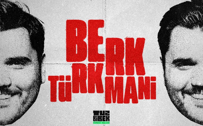 Berk Türkmani Stand up etkinlik afişi