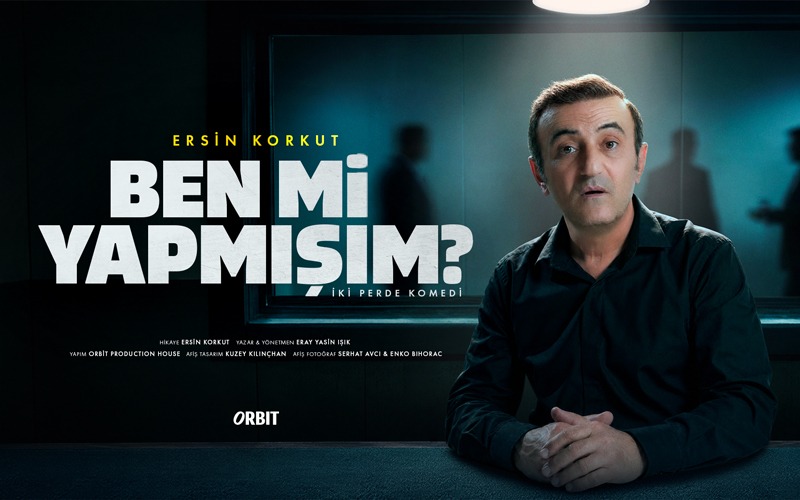 Ersin Korkut - Ben mi Yapmışım? etkinlik afişi