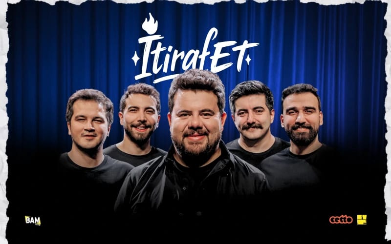 Eser Yenenler ile İtiraf Et etkinlik afişi