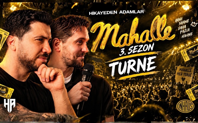 Hikayeden Adamlar - Mahalle Turnesi etkinlik afişi