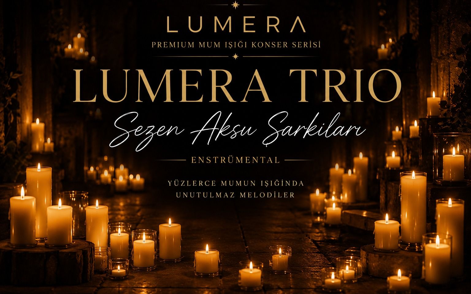 Lumera Trio — Sezen Aksu Şarkıları etkinlik afişi