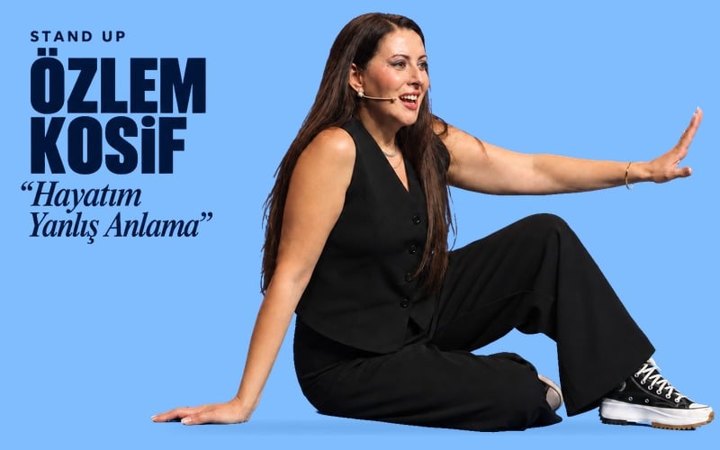 Özlem Kosif ''Hayatım Yanlış Anlama'' etkinlik afişi