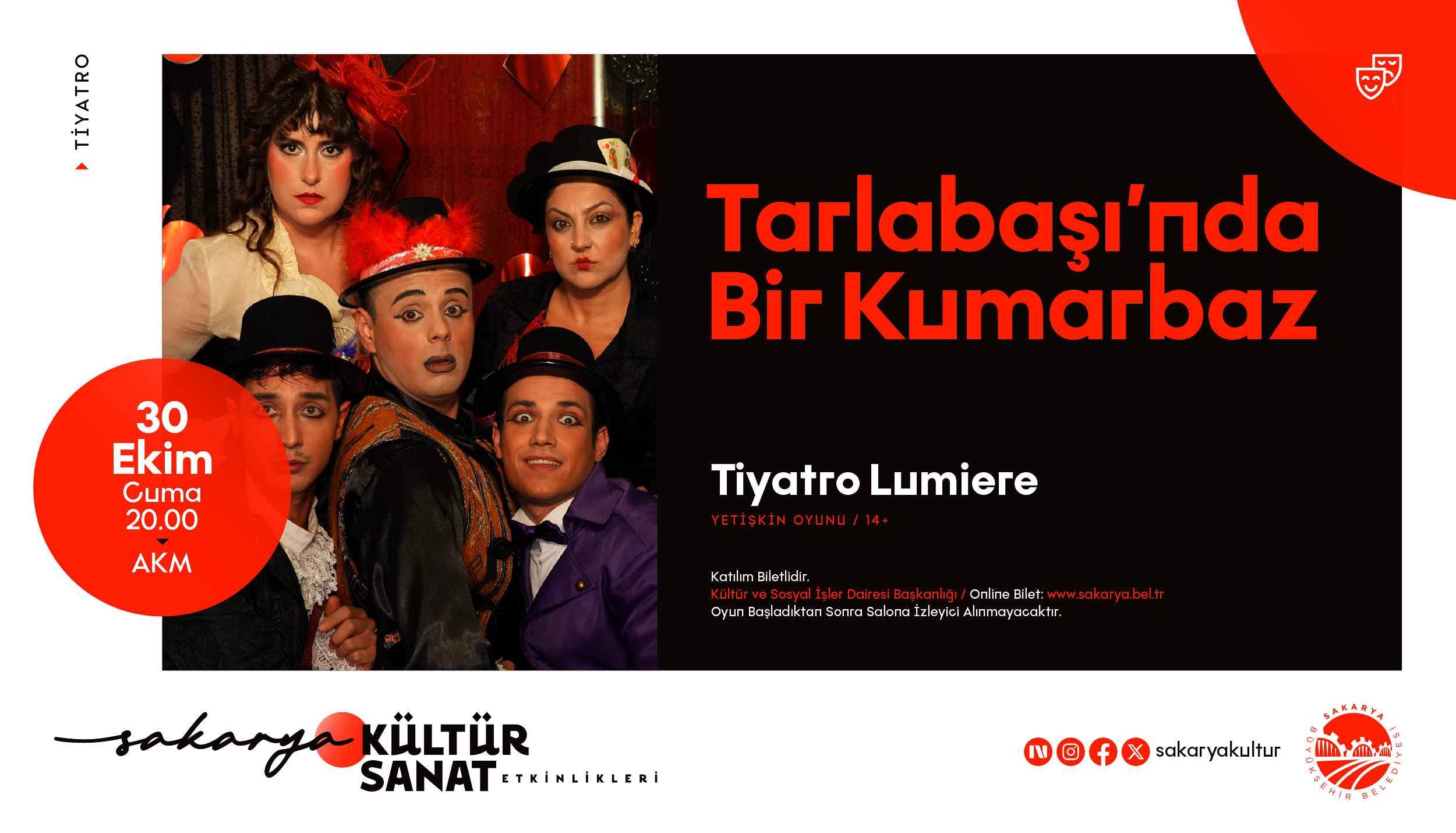 Tarlabaşı’nda Bir Kumarbaz etkinlik afişi